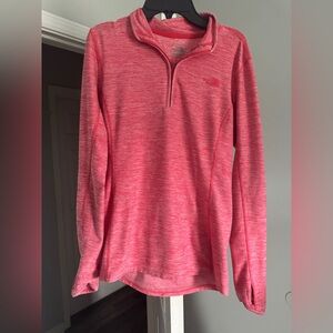 Small petite The North Face Women's Pink pullover EUC